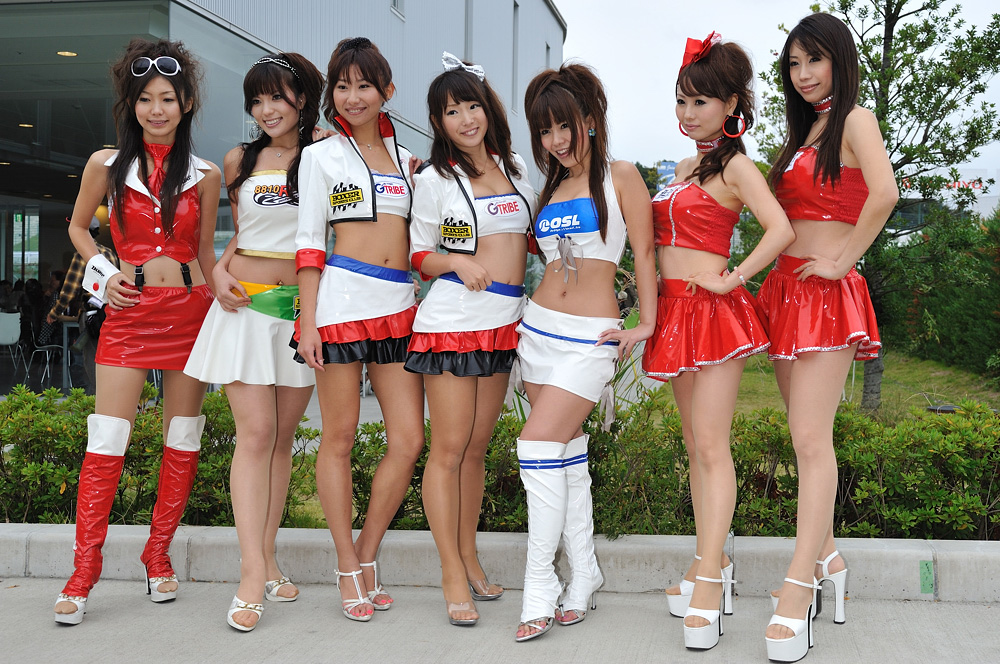 【高画質】2010年MFJ全日本ロードレース選手権最終戦レースクイーン画像